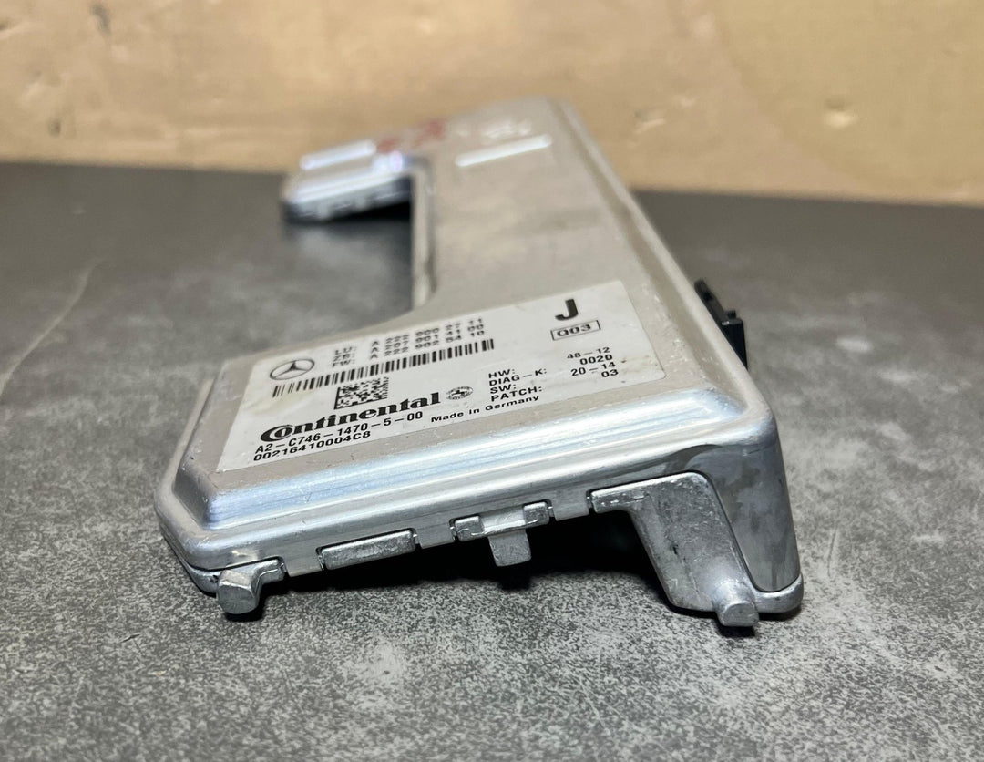 MERCEDES W222 S63 WINDSHIELD CAMERA LANE KEEP ASSIST CONTROL A222 9002711 OEM