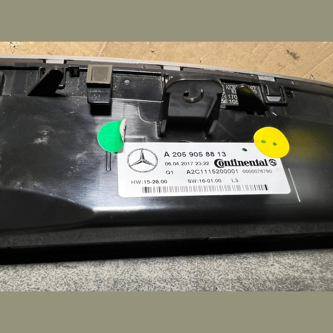 14–18 Mercedes Benz W205 C-Class AC Heater Climate Control Switch A205 9058813