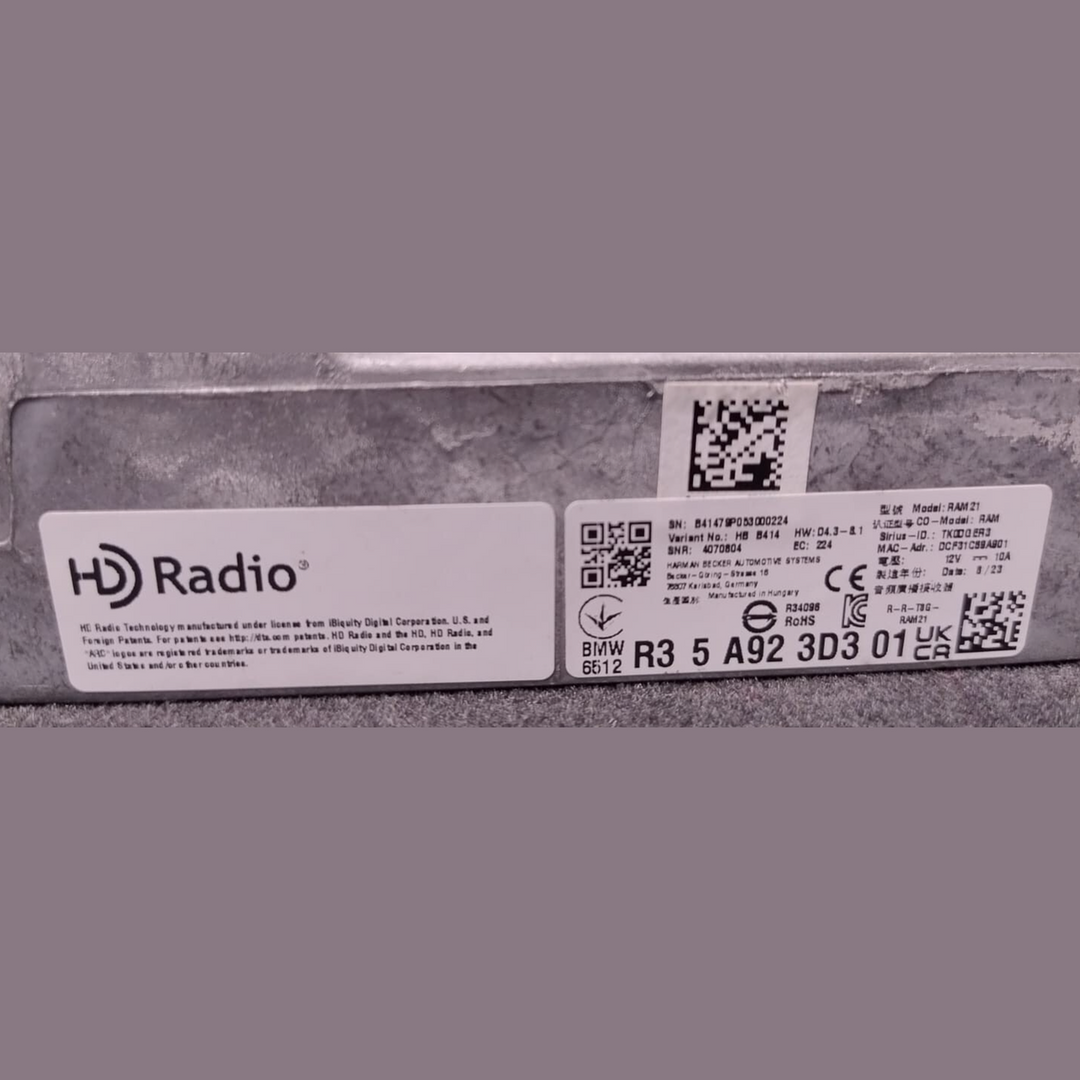 BMW M2 M3 M4  330I X5 X6  AUDIO SOUND RECEIVER CONTROL UNIT  OEM 5A923D3