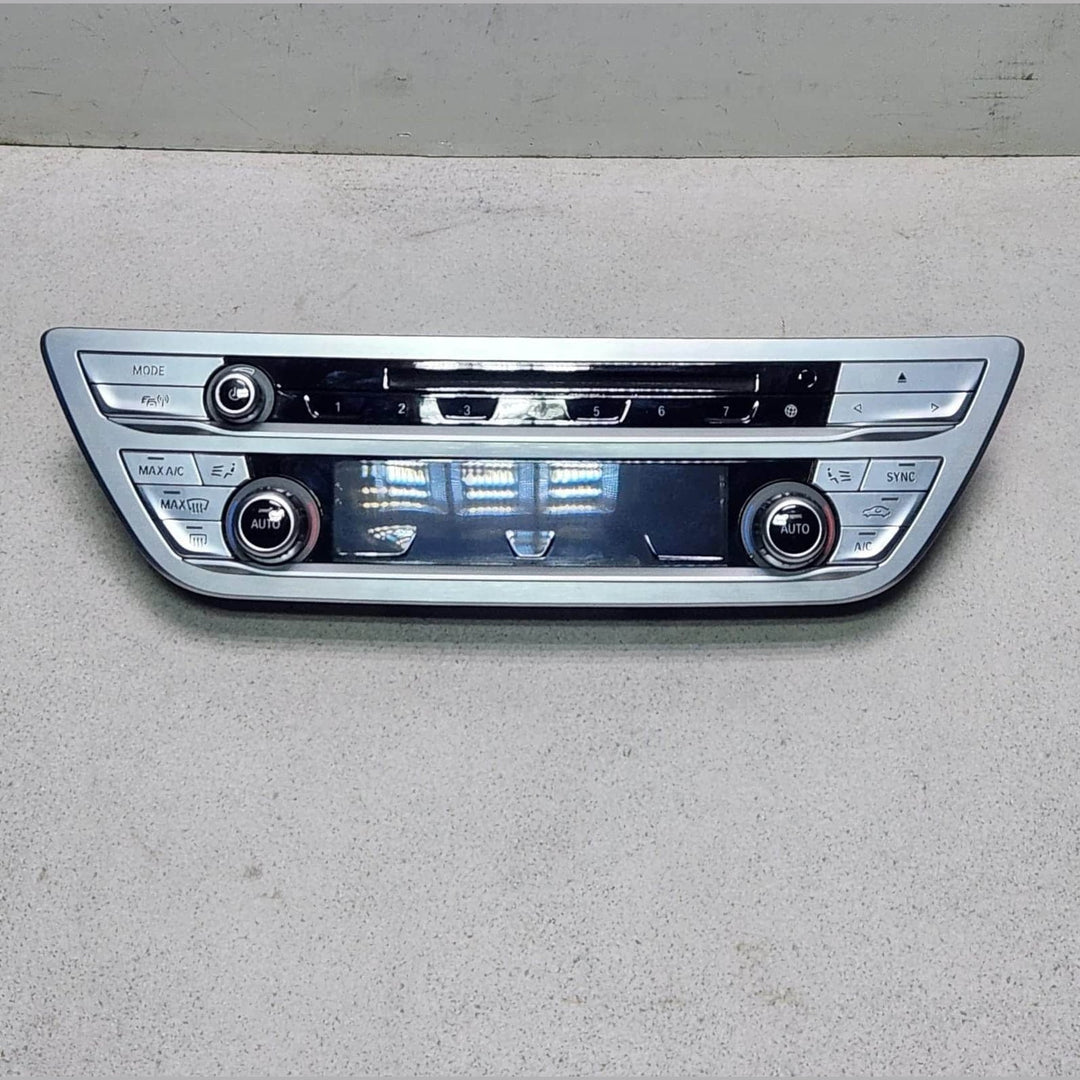 BMW Climate Control Unit Front Htd Seats Ventilation Radio 6819171 7 Series G11 