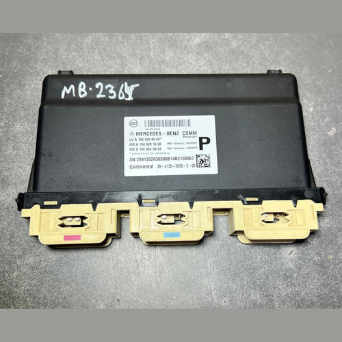 14-17 Mercedes-Benz W166 GLE 63 Passenger Seat Control Module A166 9008606 OEM