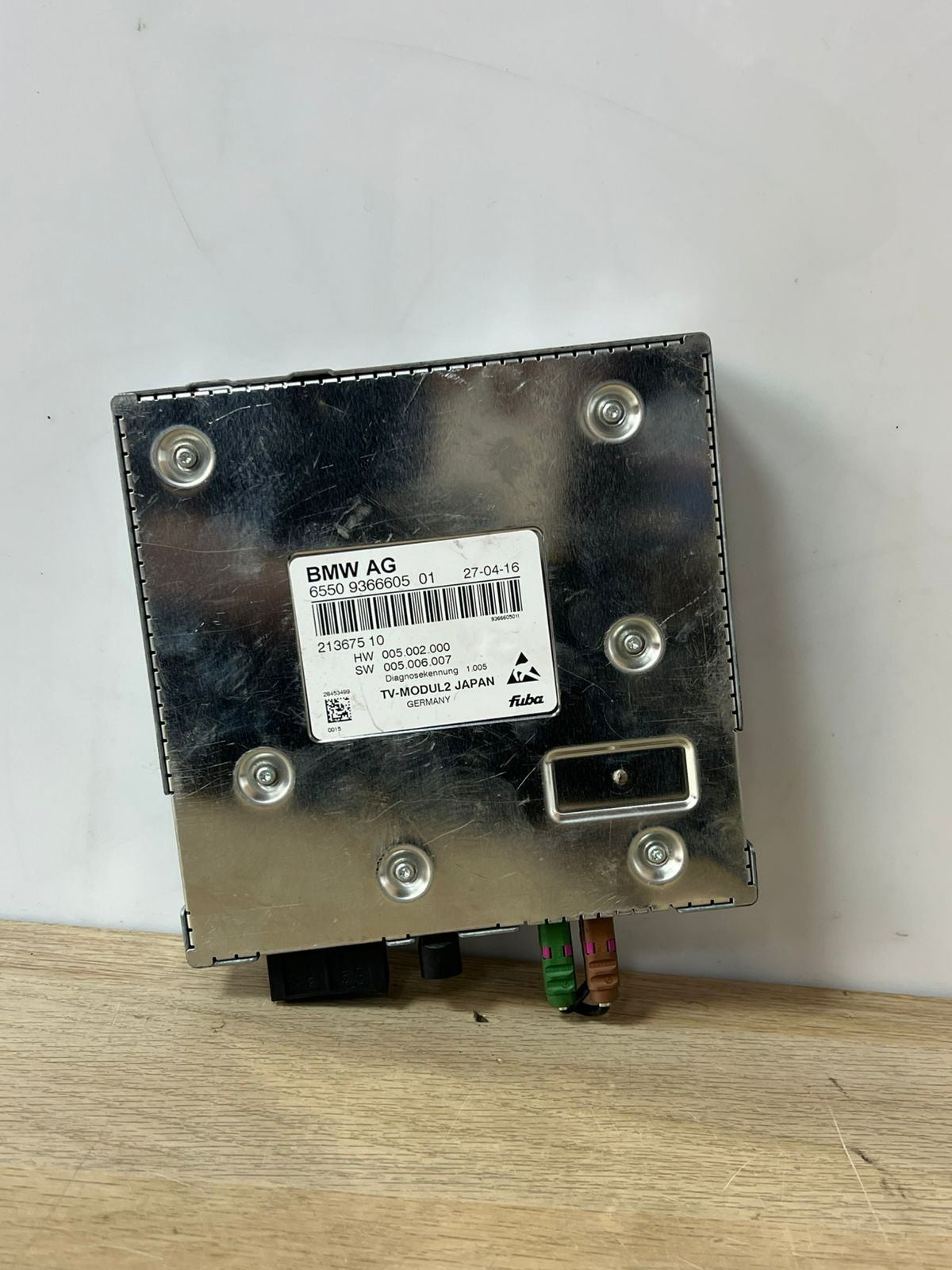 Genuine BMW F01 F06 F10 F15 F25 F30 F80 G11 Control Unit TV Module2 6550-9366605
