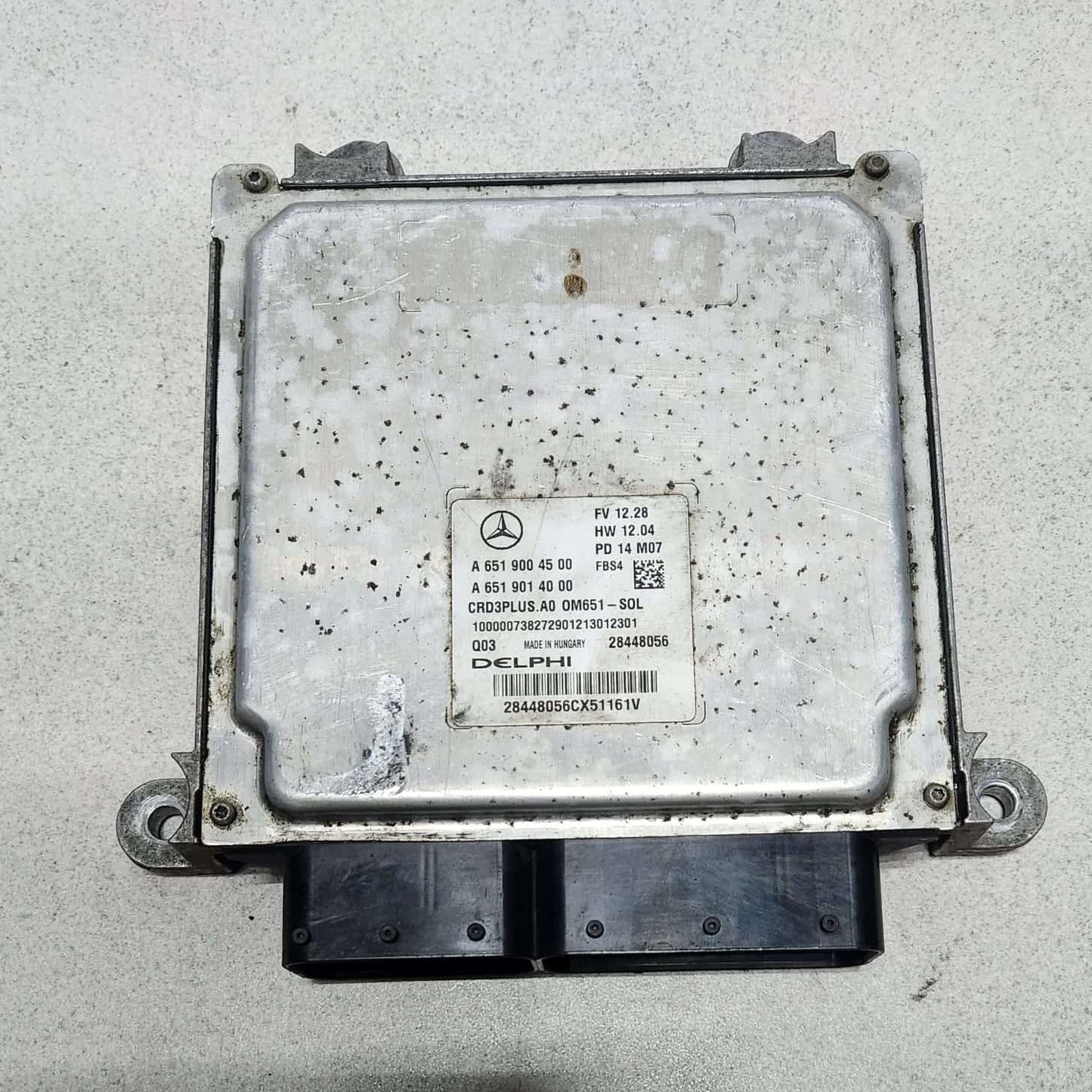 2014 Mercedes-Benz C250 Engine Control Unit A6519004500 W205 C220 BlueTEC ECU