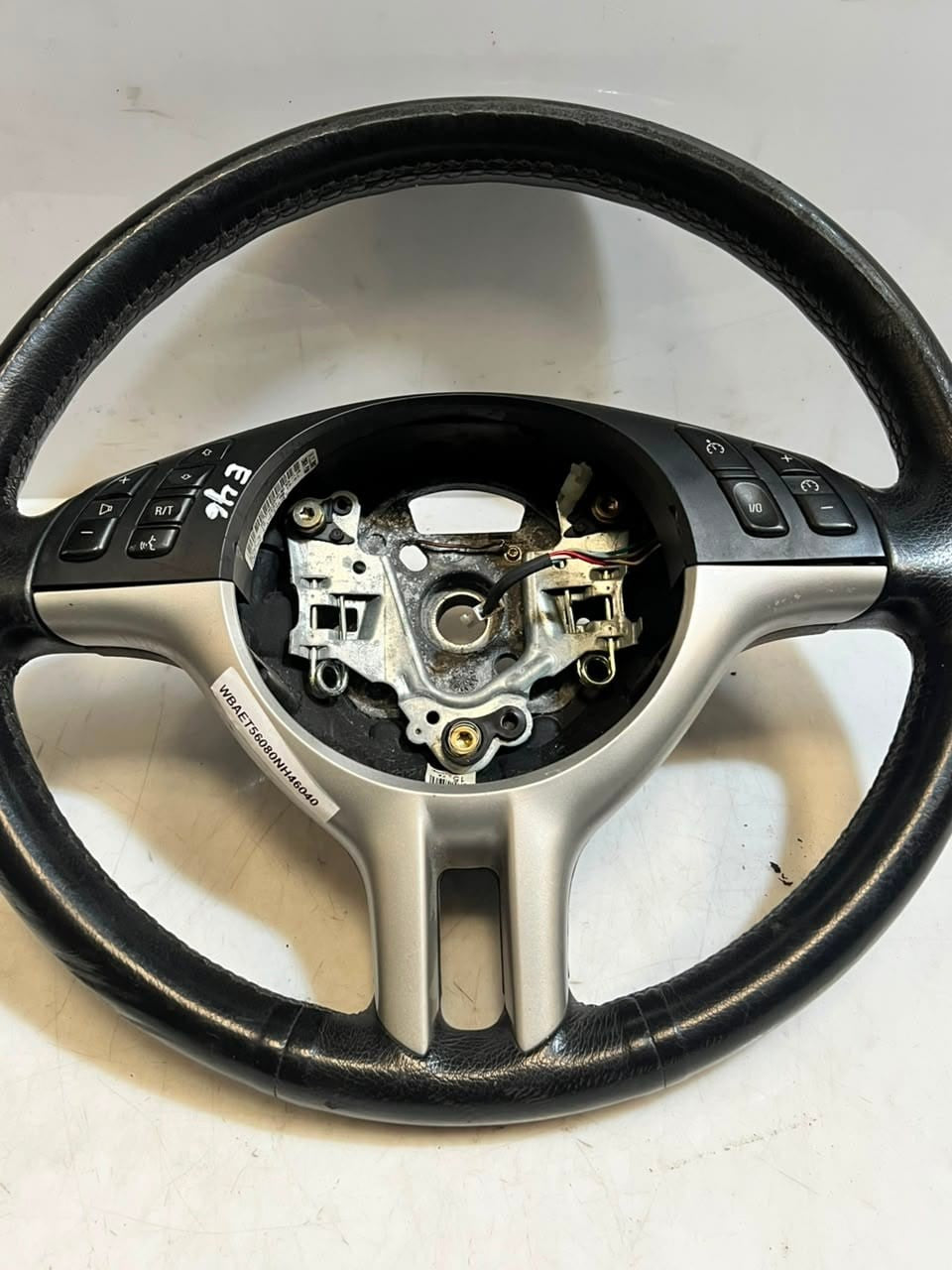 BMW 3 Series E46 Steering Wheel Leather Multifunction 6760660 OEM