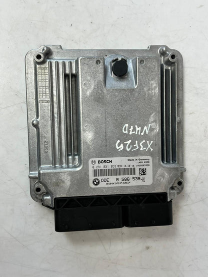 2016 BMW X3 F25 N47D Engine Control Unit ECU SET DDE+CAS4+2KEYS 8586539 OEM