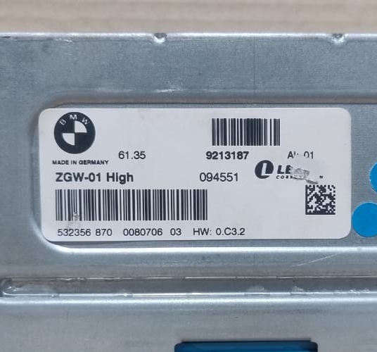 BMW F01 F02 F03 F04 F07 ANTI THEFT ALARM CONTROL MODULE - 9213187