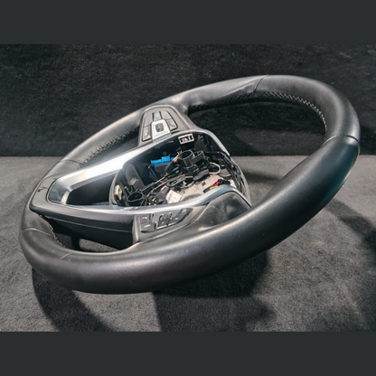 GENUINE BMW G01 X3 2019 LEATHER STEERING WHEEL OEM - 6995082