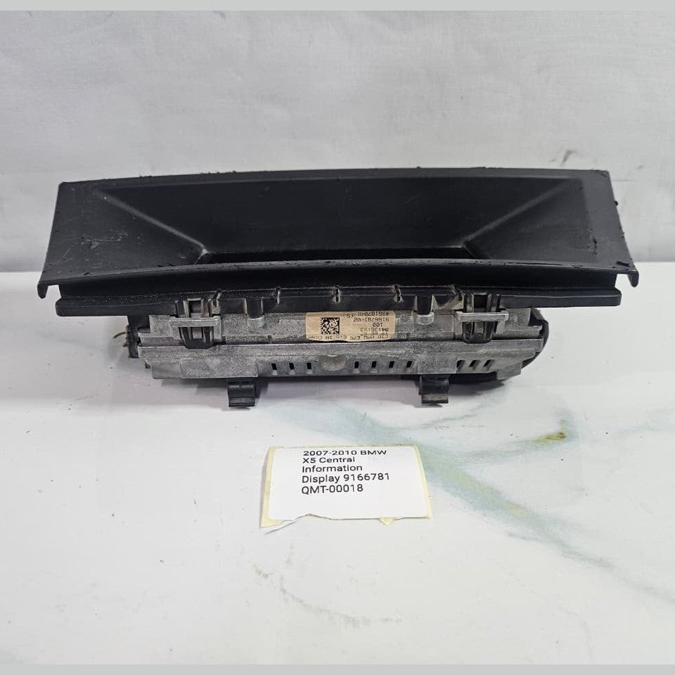 2007-2010 BMW X5 Central Information Display 9166781