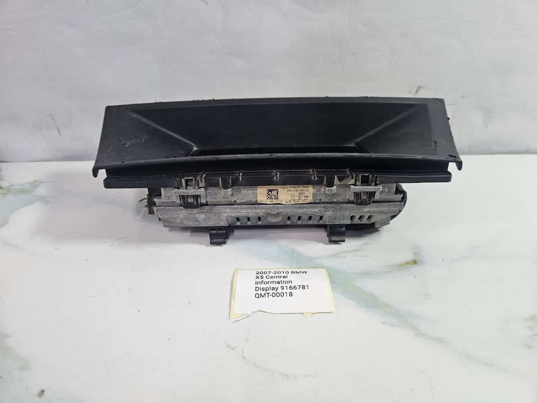 2007-2010 BMW X5 Central Information Display 9166781