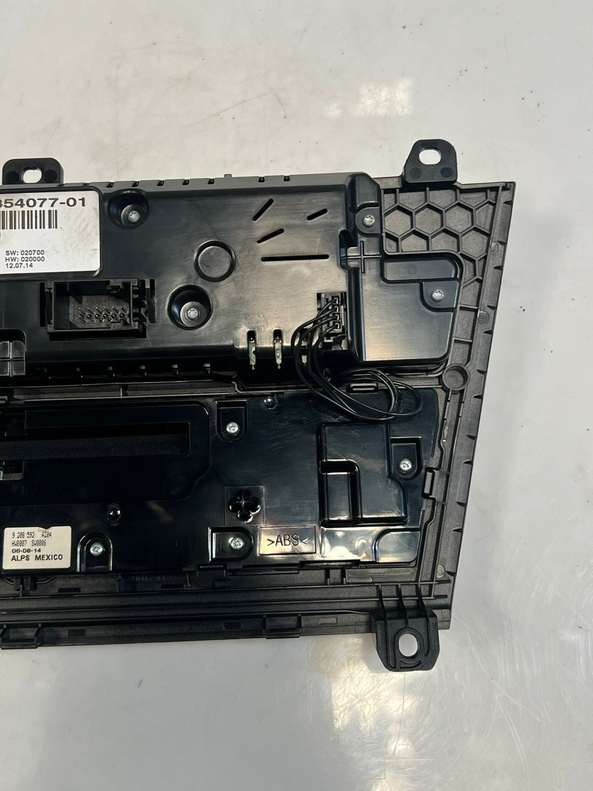 2015-2017 BMW X3 F25 Climate Control CONSOLE Panel 9354077 OEM