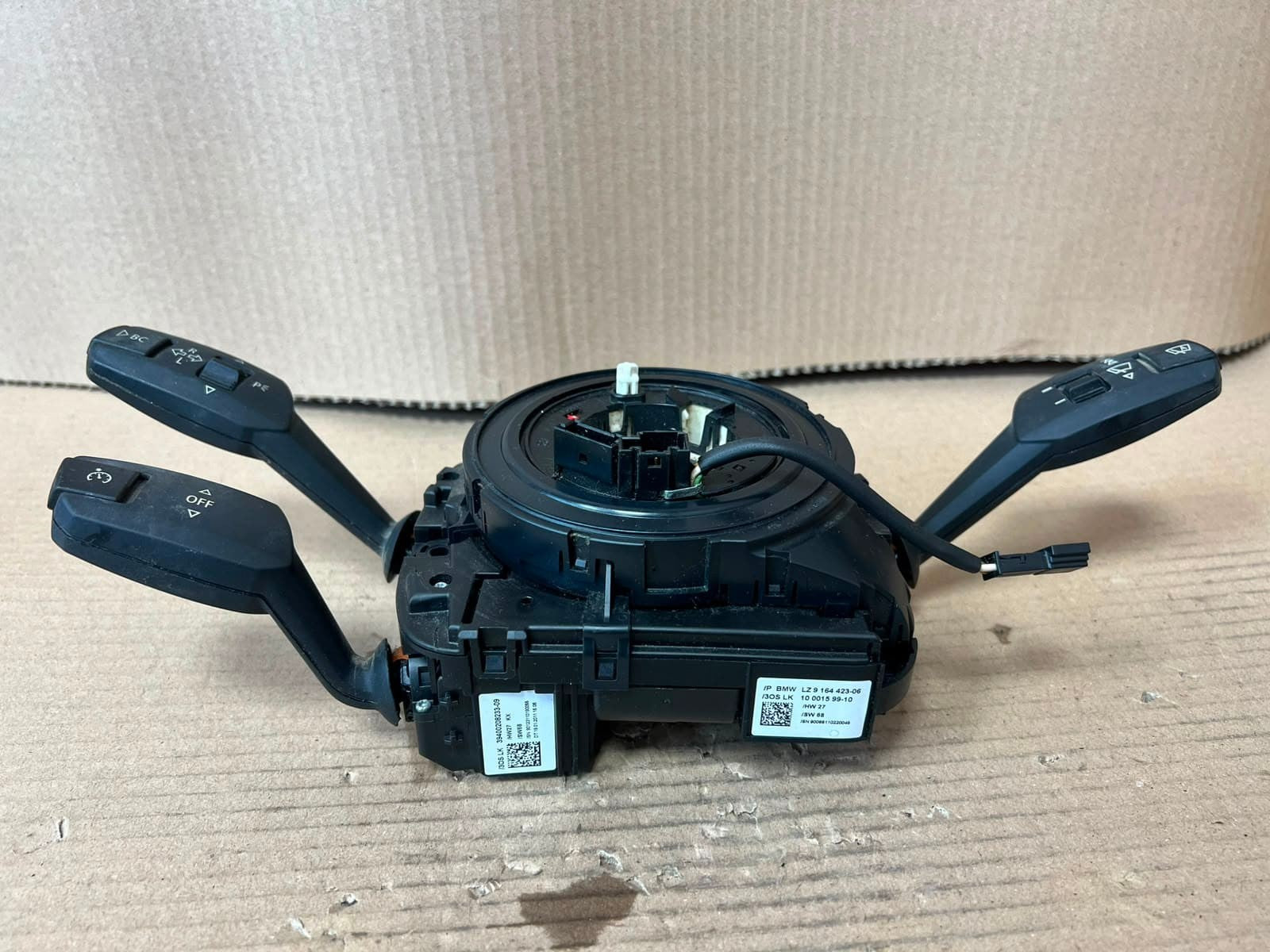 2007-2013 BMW X5 E70 Steering Column Switch Stalk 9164423 OEM