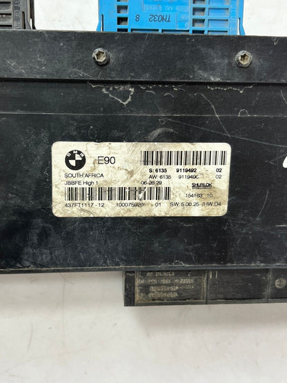 BMW E90 3 series JBBFE ELECTRONIC JUNCTION BOX BODY CONTROL MODULE High 9119492