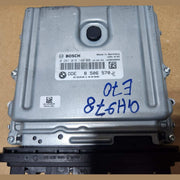 BMW Engine Control Unit 8506570. X5 E70 3.0D N57D30A DIESEL ECU