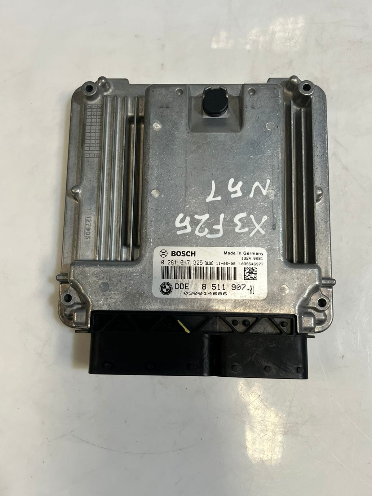 2010-2017 BMW X3 F25 N57 Engine Control Unit ECU SET DDE + CAS4+ 1KEY 8511907