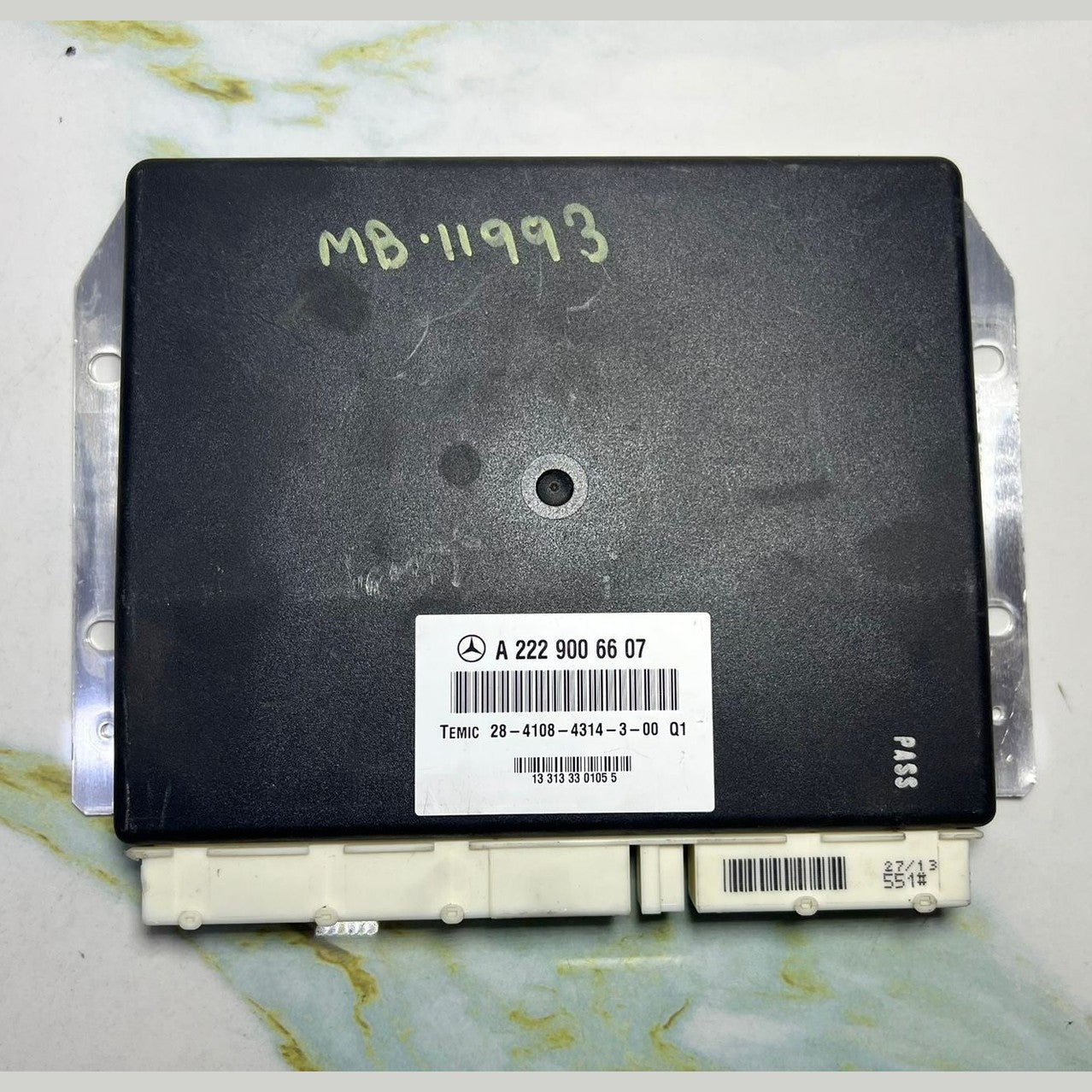 15-20 Mercedes W222 S-Class Air Suspension Control Unit Module A222 9006607 OEM