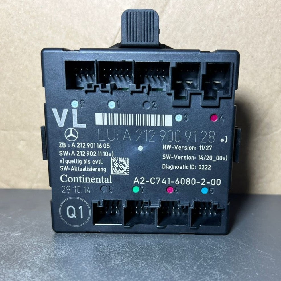 Mercedes-Benz W212 E-Class Front Left Side Door Control Module A212 9009128 OEM