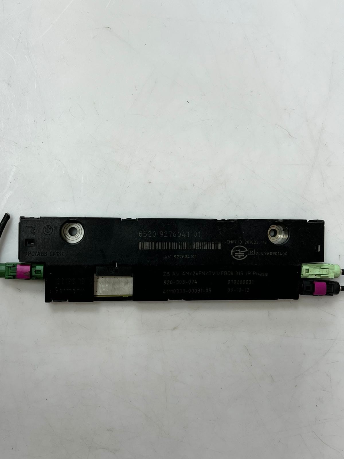 BMW 5 SERIES F11 LCI Antenna Amplifier Diversity 9276041 OEM