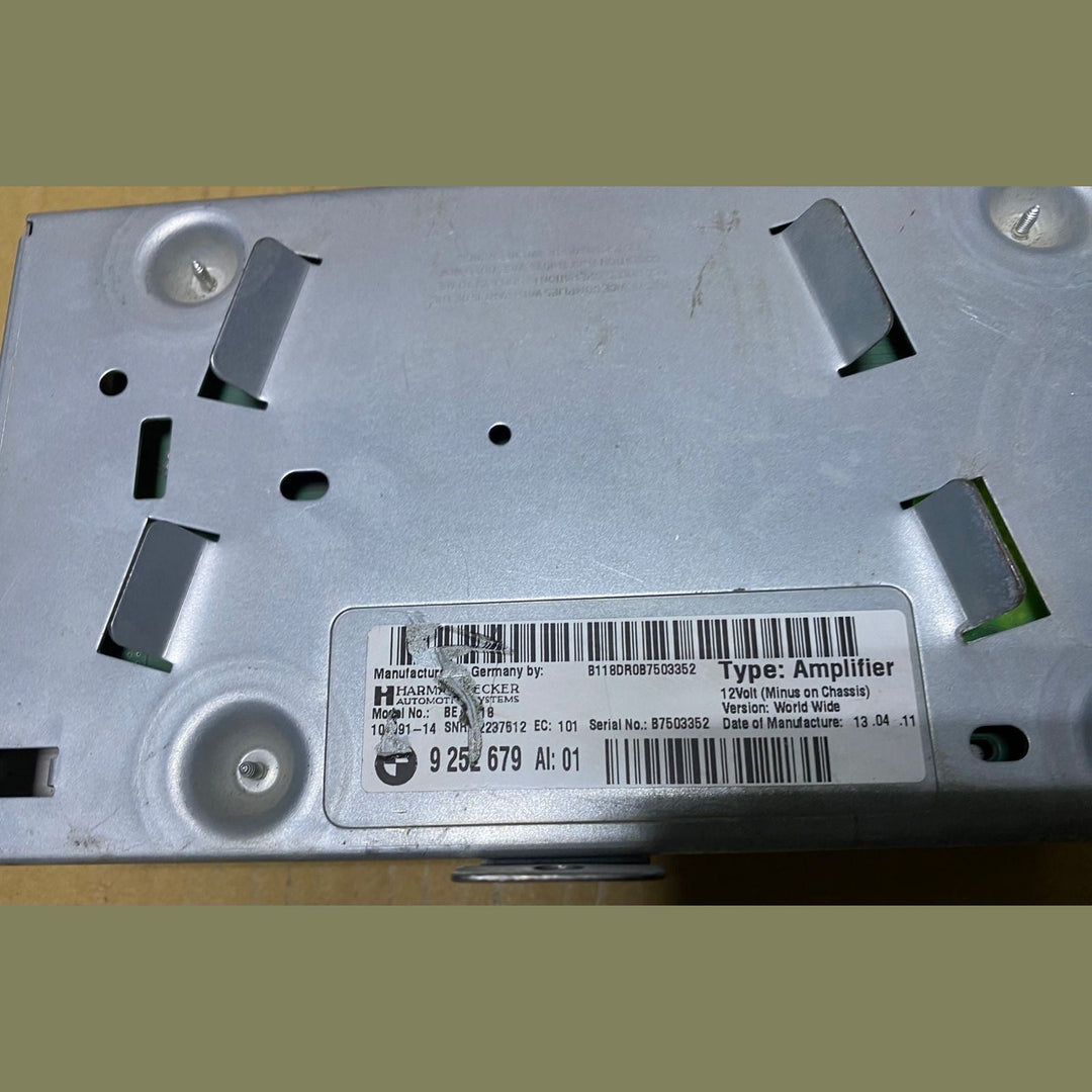 2010-2015 BMW 550i GT and 5, F07 Series Sound Amplifier 9252679