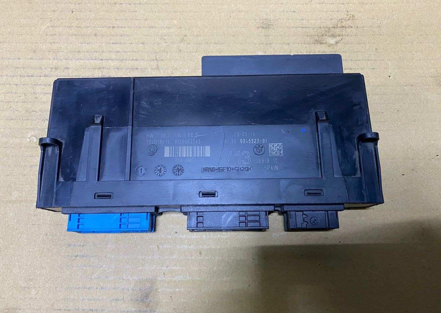 2015-2017 BMW 650i Body Control Module 9345327 F06 F12 