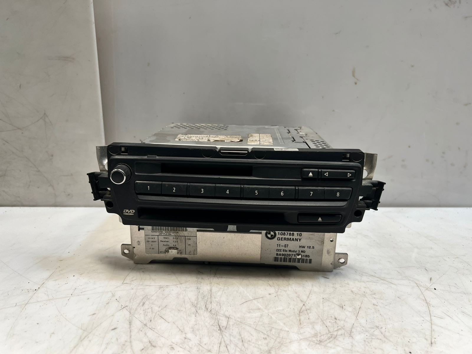 OEM BMW 3 SERIES E90 E91 E92 E93 CCC SAT NAVIGATION JAPAN HEAD UNIT-9170723