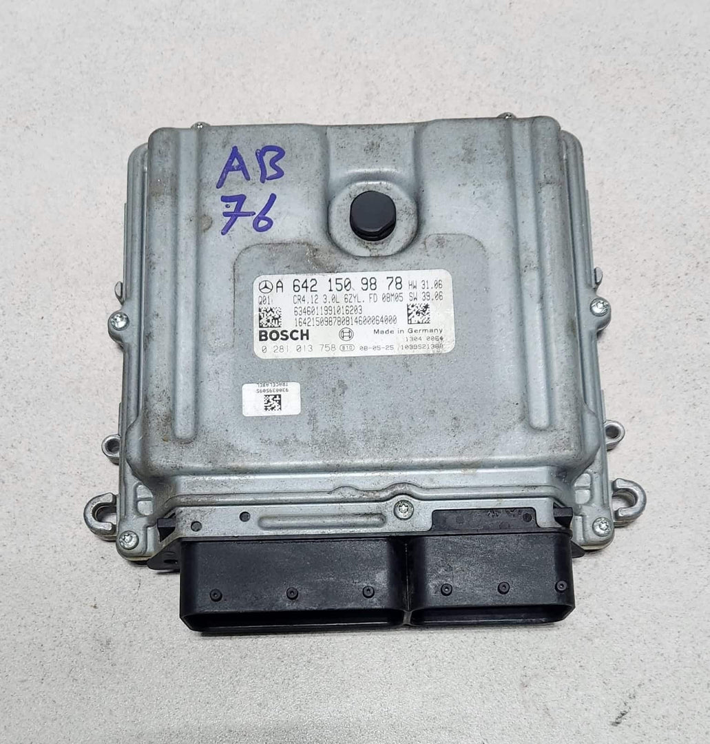 2004-2011 Mercedes-Benz ML350 Engine Control Unit A6421509878 ML and GLE models