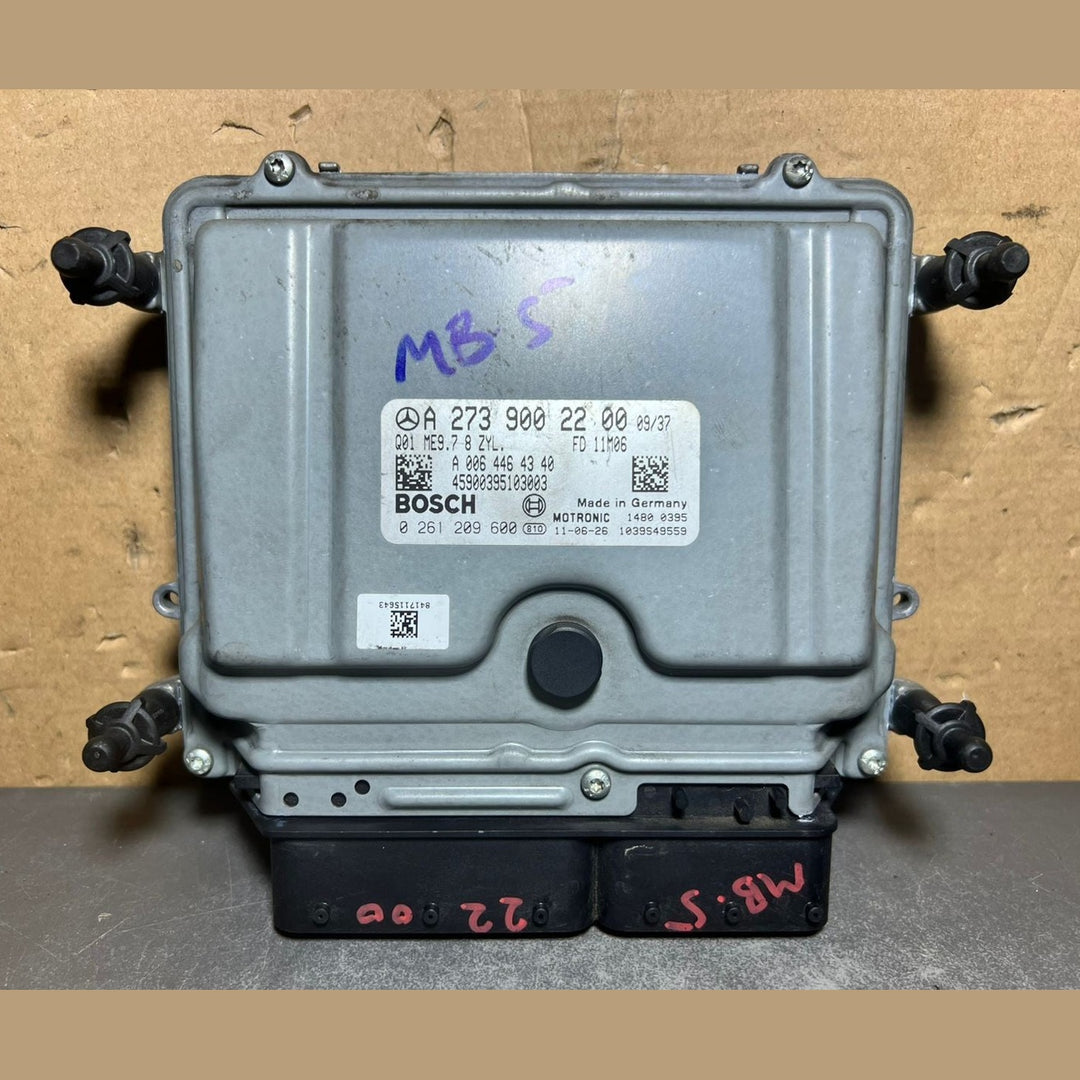 07-13 Mercedes W164 GL450 Engine Control Module Unit ECM ECU A273 9002200 OEM