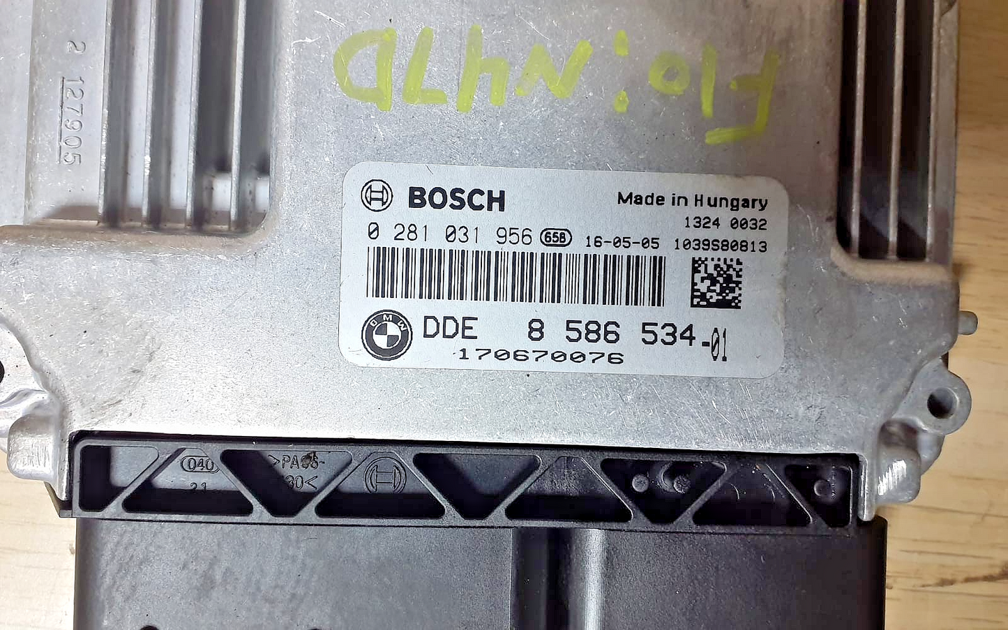 BMW F10 N47D Diesel Engine Control ECU CAS4 6809372 Set with 2 Keys OEM 8586534