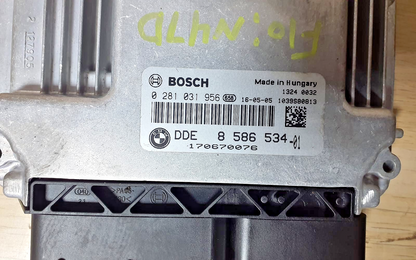 BMW F10 N47D Diesel Engine Control ECU CAS4 6809372 Set with 2 Keys OEM 8586534