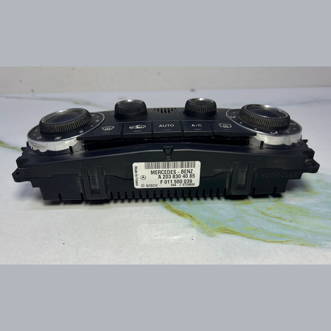 Mercedes Climate Control Panel A2038304085 C-Class W203 C230 