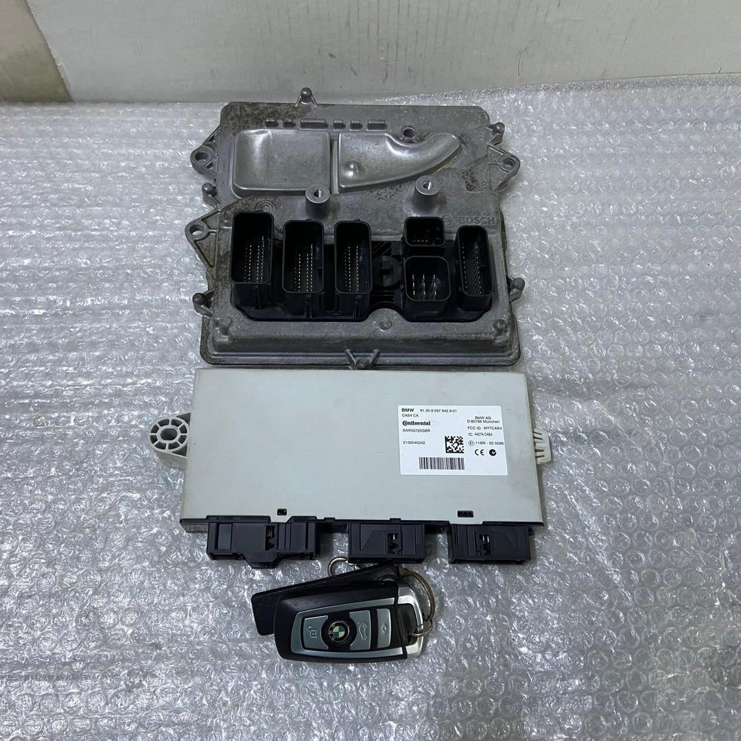 OEM BMW F01 F02 F10 F30 N55 HYBRID DME ENGINE CONTROL UNIT ECU SET 8604275