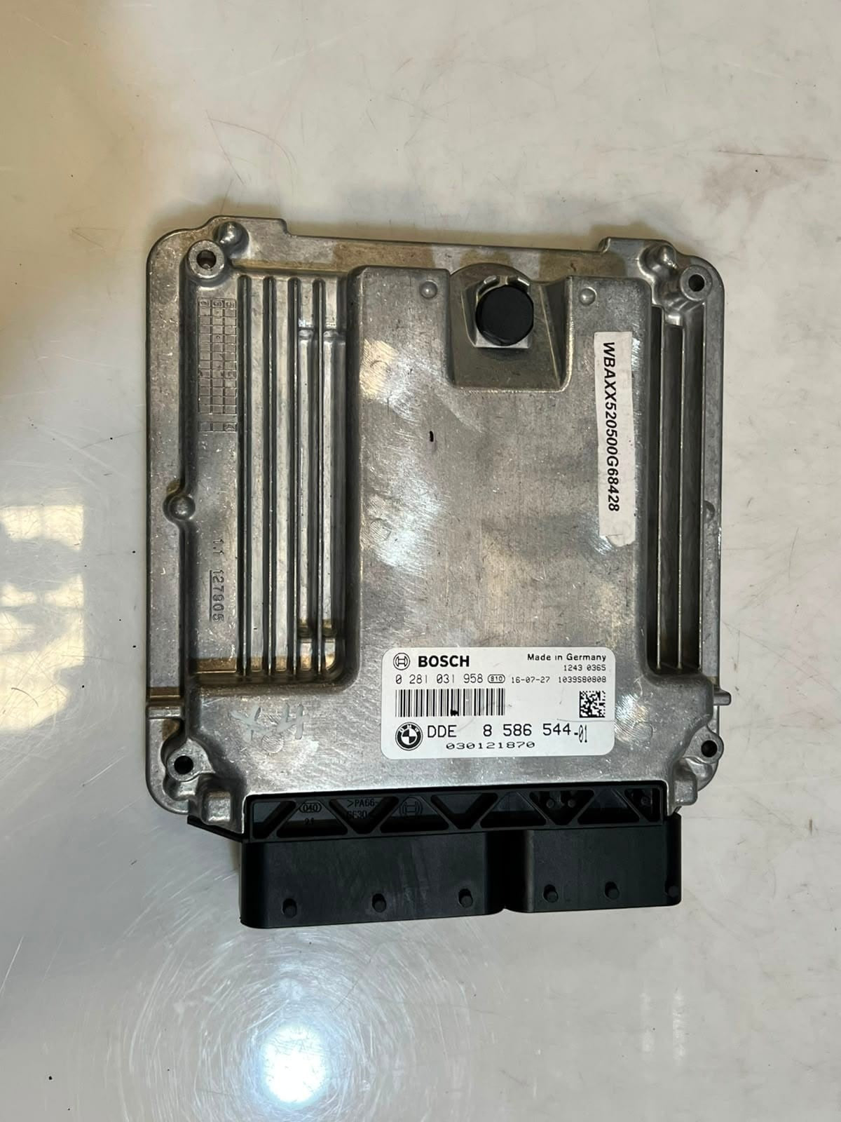 2016 BMW X4 F26 35DX N57Z Engine Control Unit ECU SET DDE+CAS4 8586544 OEM