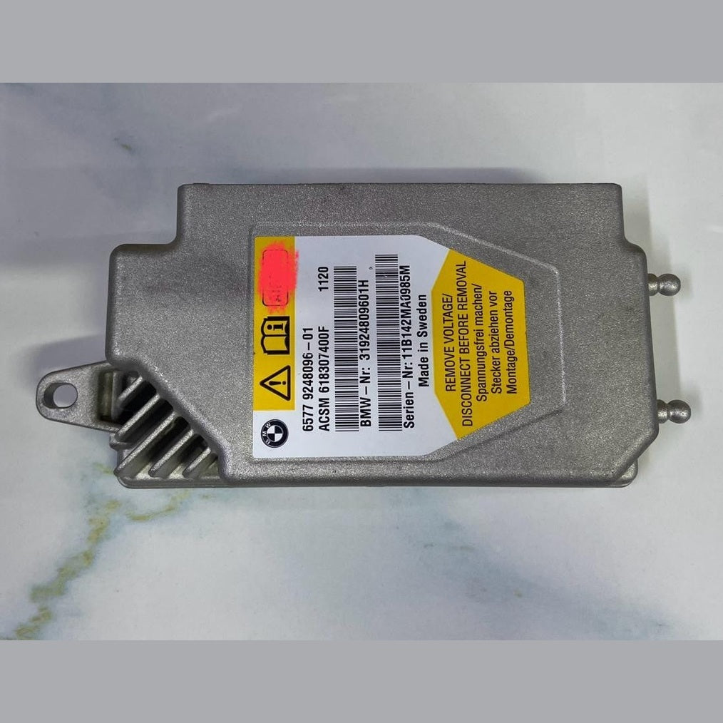 OEM BMW 2011 5 SERIES F10 F11 SRS CONTROL MODULE ECU 9248096
