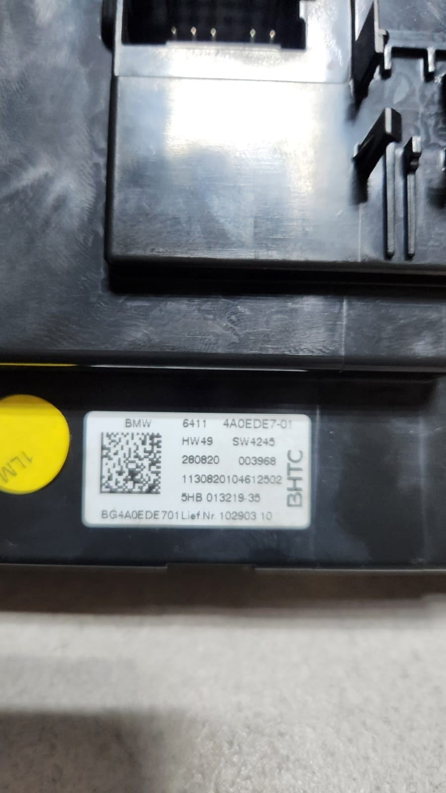2021 BMW 228i F40 Gran Coupe Auto Air Conditioning Control Unit 4A0EDE7 OEM