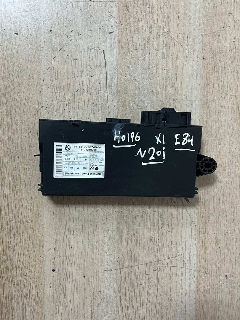 2010-2015 BMW X1 Engine Control Unit 7639375 X1 E84 N20 2.0 TURBO ECU SET
