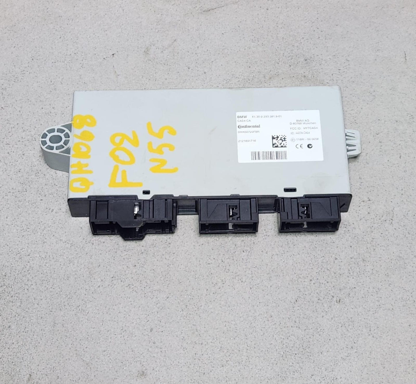 7644134 BMW F02 740LI N55 Engine Control Module ECU SET 2012-2015
