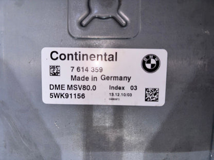 ECU set N52 3.0 Xdrive automatic 2010 X1 E84 7614359