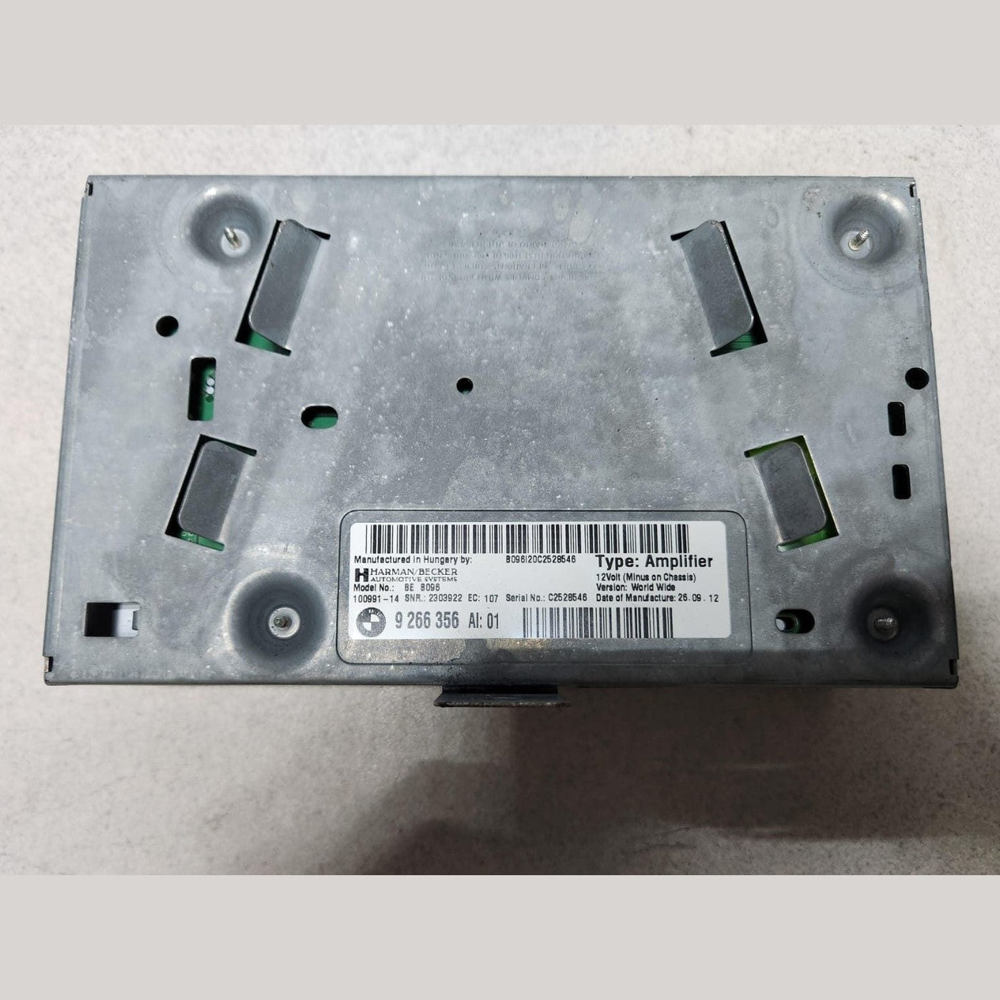 BMW Audio Amplifier 9266356 5 Series F11