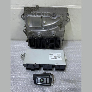 OEM BMW F01 F02 F10 F30 N55 HYBRID DME ENGINE CONTROL UNIT ECU SET 8604275