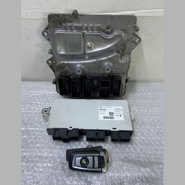 OEM BMW F01 F02 F10 F30 N55 HYBRID DME ENGINE CONTROL UNIT ECU SET 8604275