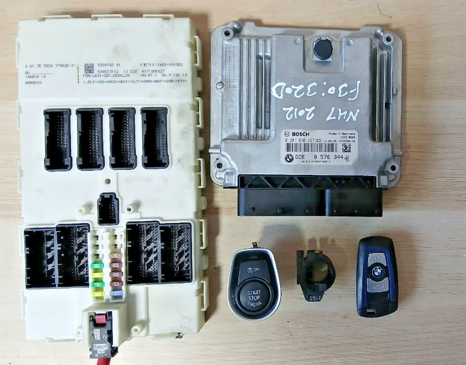 BMW N47 F30 320D DDE Engine ECU Kit 8576344 OEM Diesel Control Module