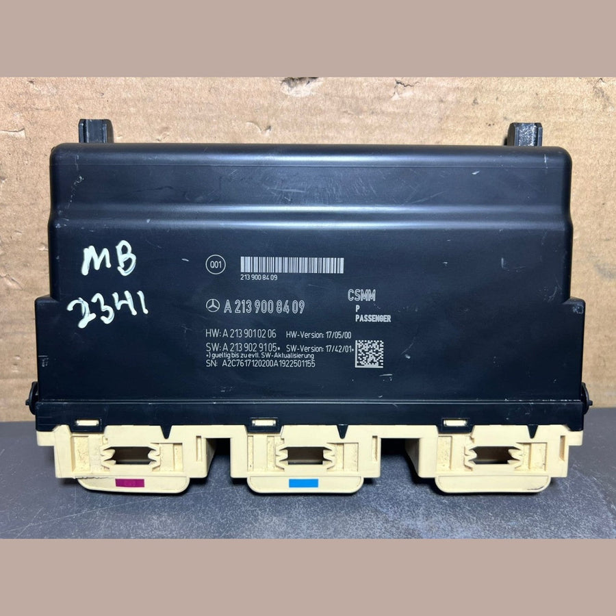 15-20 Mercedes Benz W213 E-Class Passenger Seat Control Module A213 9008409 OEM
