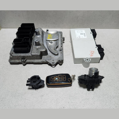 2011 BMW F07 GT 535I N55 3.0 Engine Control Unit 8618449 ECU SET 