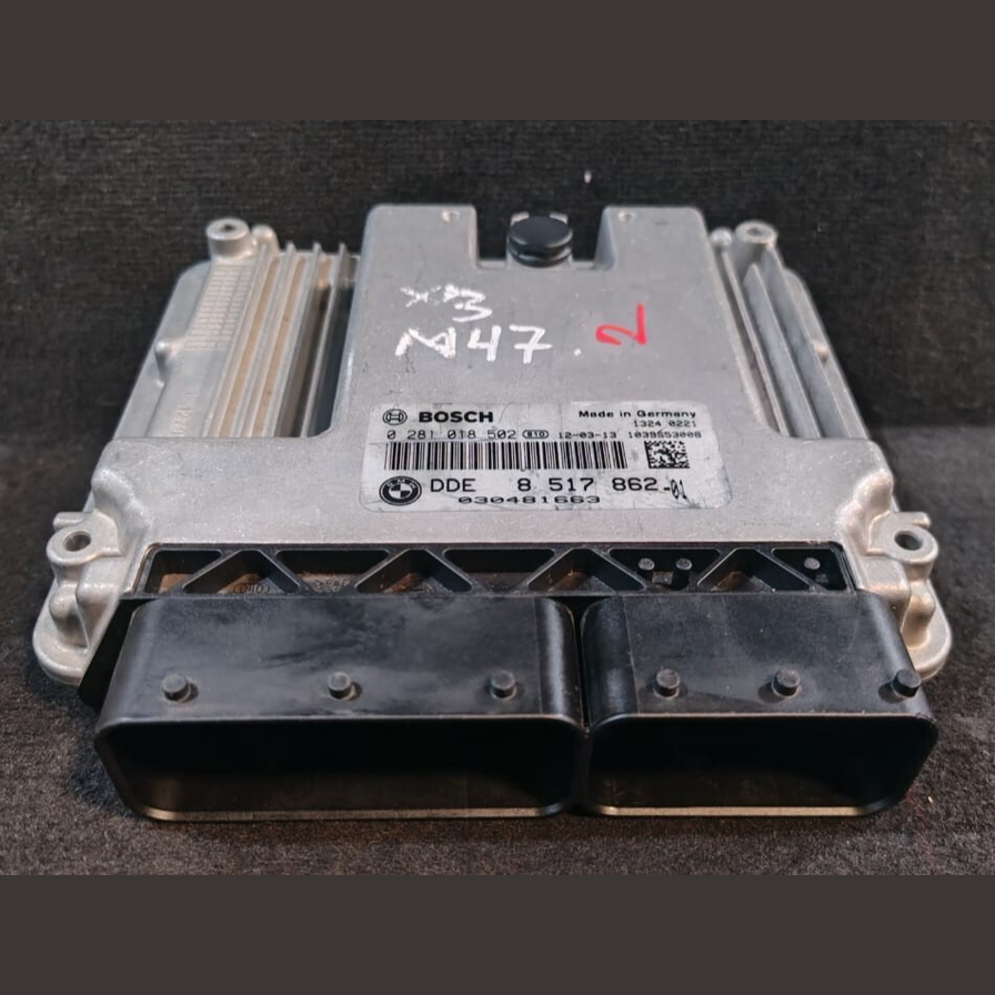 BMW 5 F10 F20 F25 F30 N47N ENGINE CONTROL UNIT ECU DDE Module - 8517862