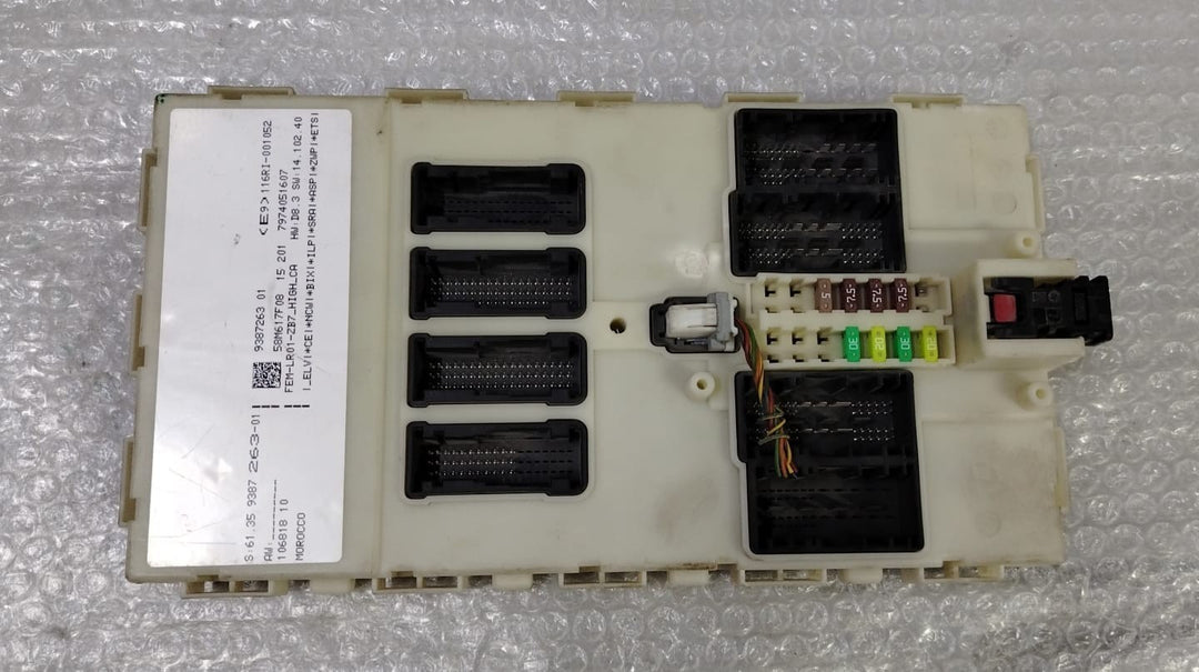 OEM BMW F22 F83 F33 M3 M4 Front Body Control Electric Module FEM 9387263