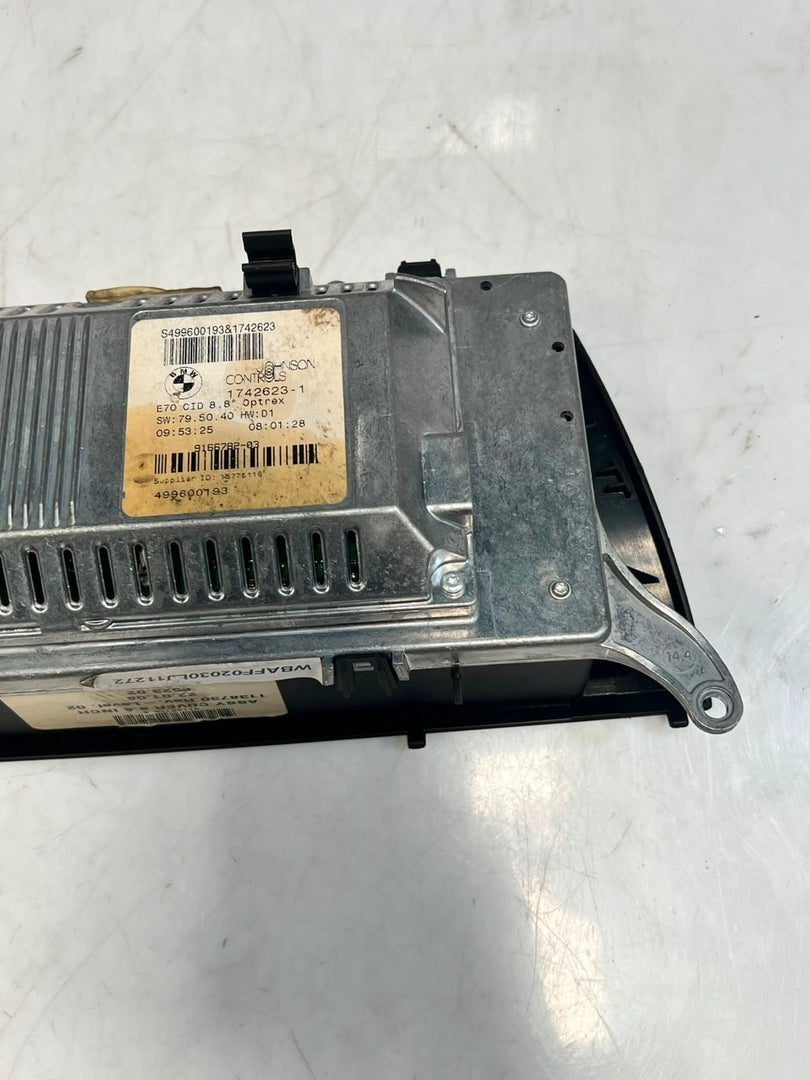 2006-2014 BMW X5 E70 RADIO MEDIA HEADUNIT Display 8.8" Screen 17426231 OEM CID