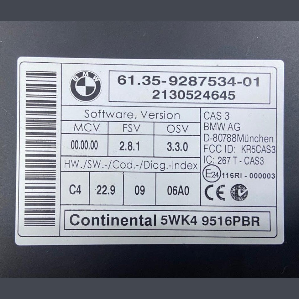 OEM BMW X1 , Z4 E84 E89 N20A ENGINE CONTROL UNIT ECU SET MODULE DME 8610678