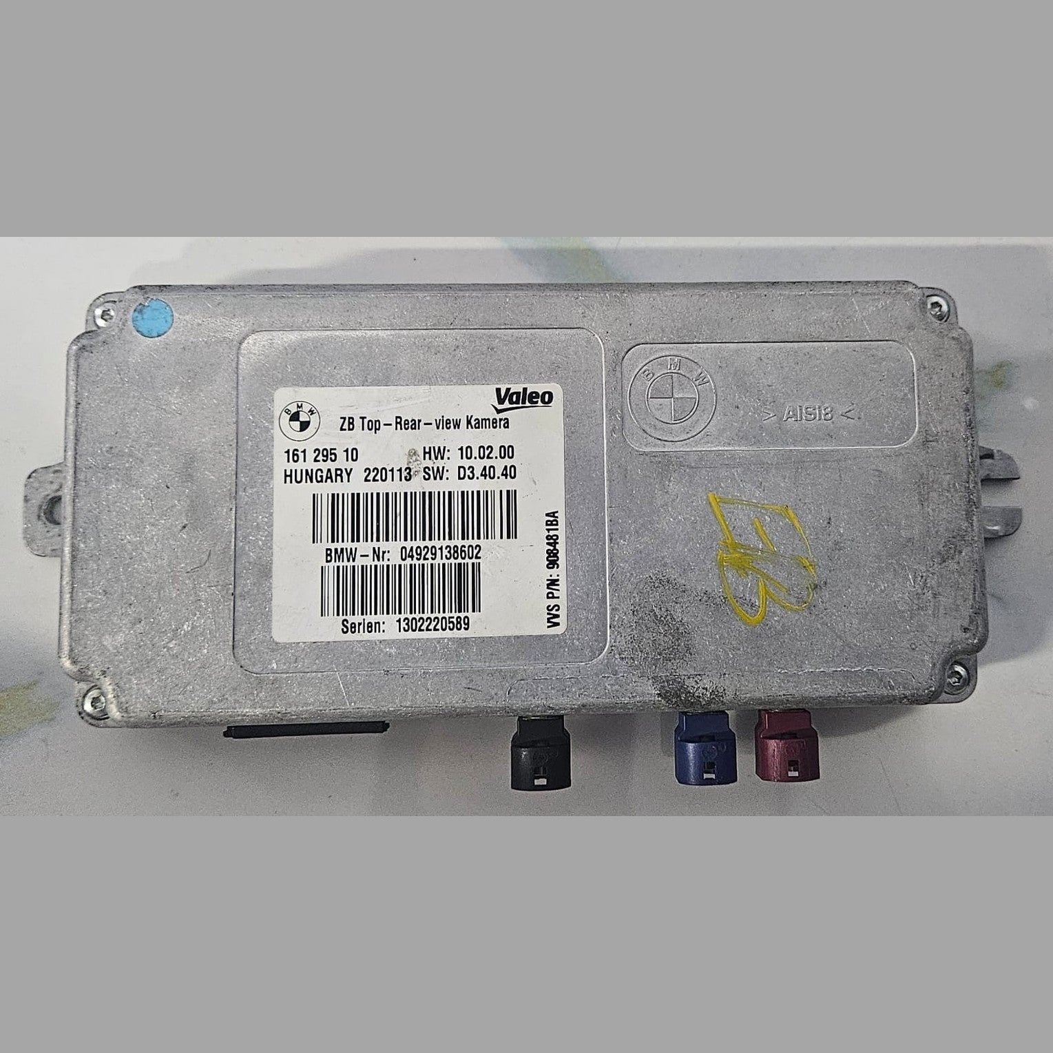 OEM BMW X6 F16 SURROUND VIEW CAMERA CONTROL MODULE UNIT 9291386