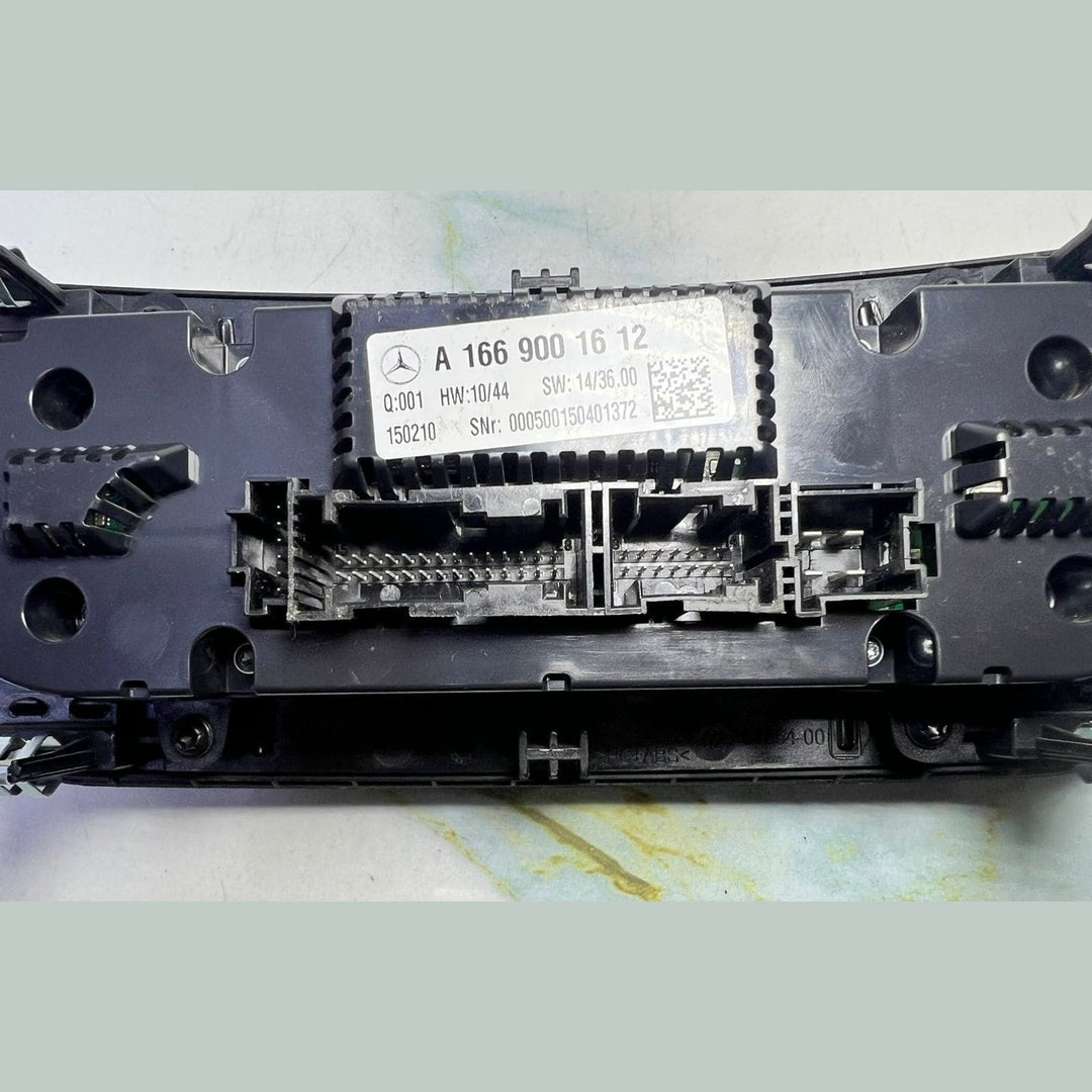 Mercedes Control Unit Complete Air Conditioner A1669001612 W166 GL ML GLS