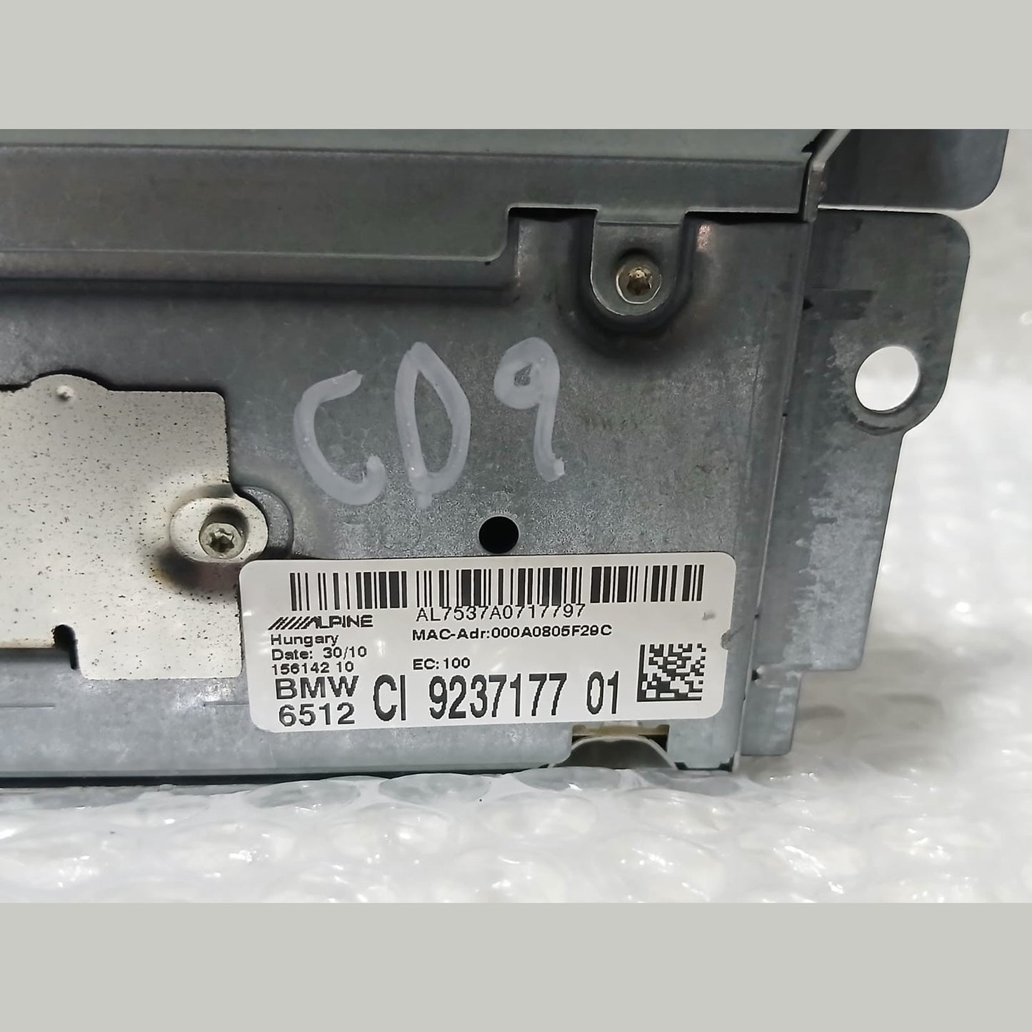 BMW 5 F10 F11 F06 F12 F13 7 F01 F02 NAVIGATION SYSTEM HEADUNIT CIC HIGH 9237177