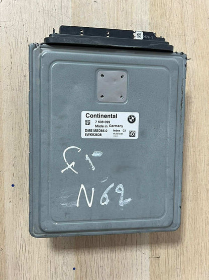 2009-2012 BMW 550i F10 N63 V8 Engine Control Module 7608099 ECU SET
